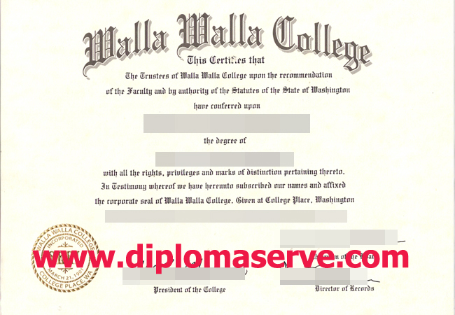 Walla Walla College degree