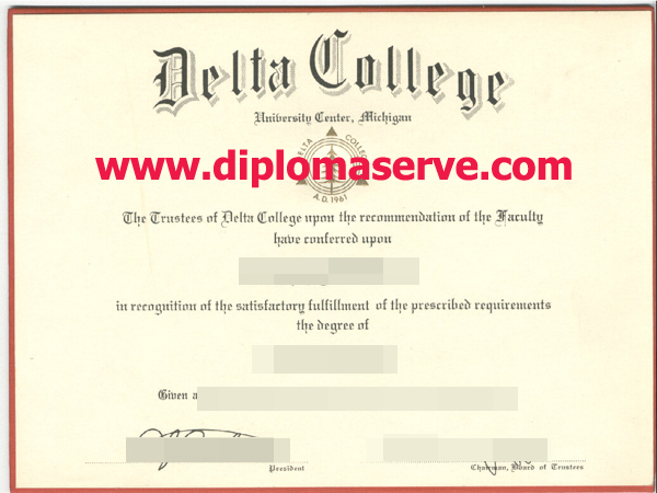Delta College degree