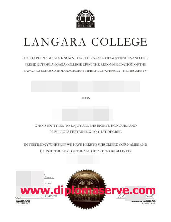 Langara College degree