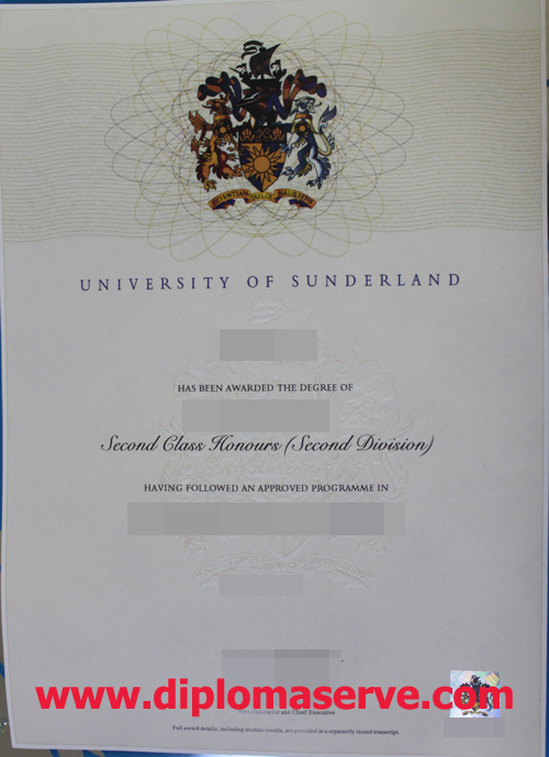 university of sunderland degree