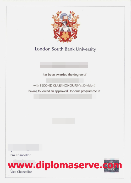 London south bank university bachelor degree