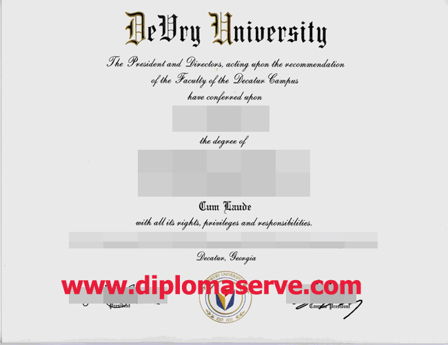 devry university degree, devry university diploma