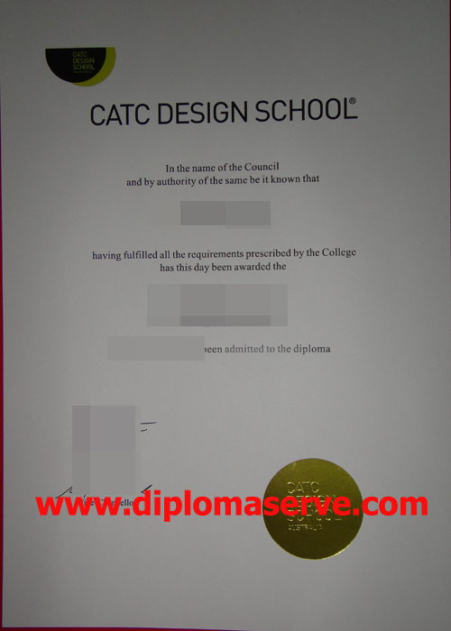 catc design school diploma