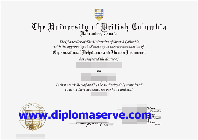 university of british columbia degree