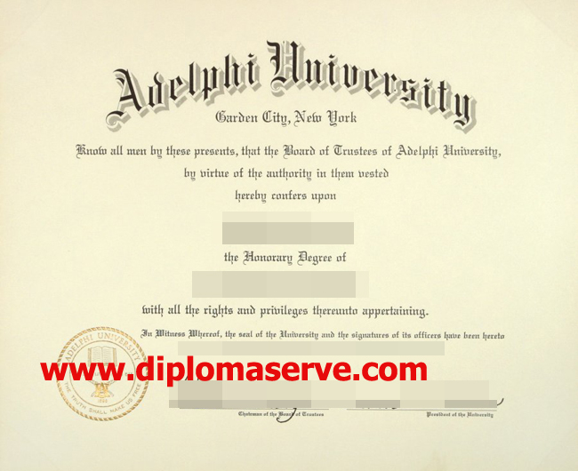 Adelphi university degree