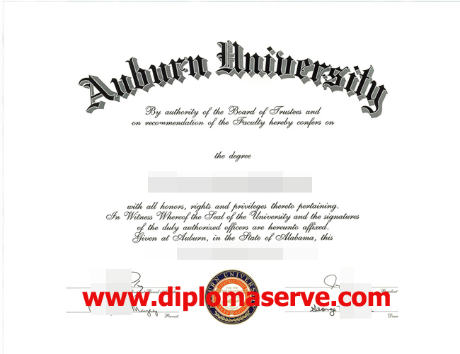 auburn university degree