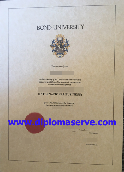 Bond university degree