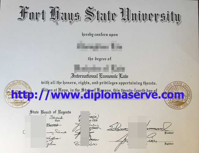 Fort Hays State University degree