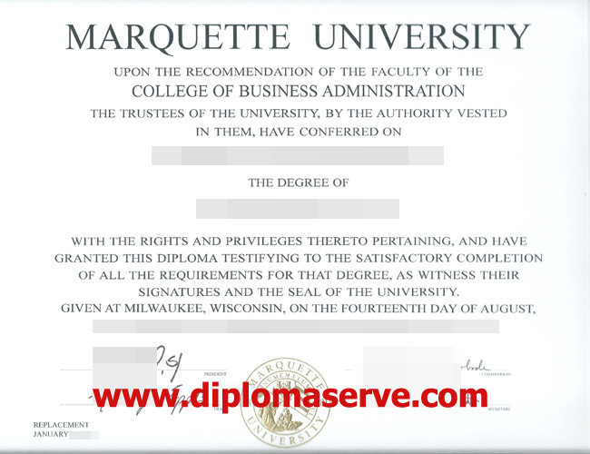 marquette university degree