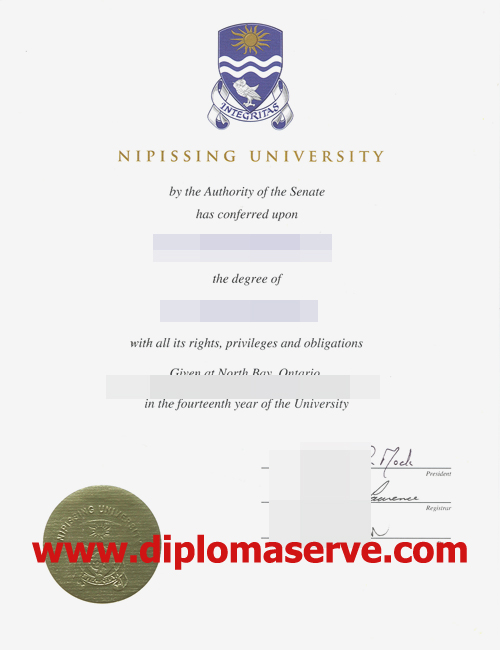 Nipissing University degree