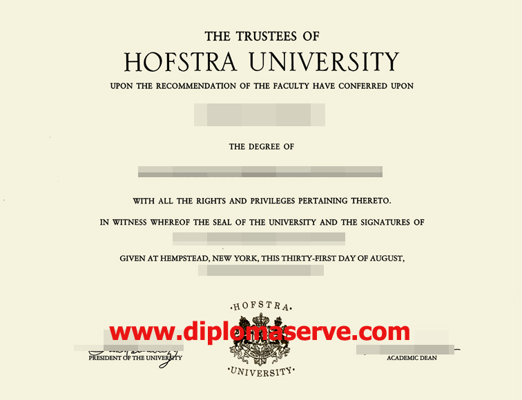 Hofstra university degree